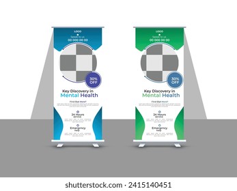 Diseño de estándares, presentación, afiche, volante, anuncios, vector de publicidad de exposición moderna, simulación de standDiseño de banners para eventos de negocios, reuniones anuales, presentaciones, marketing,