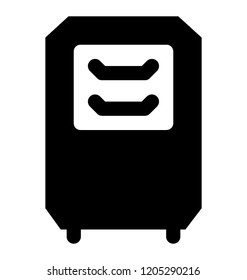 
A standing ac on floor called portable ac or bladeless ac
