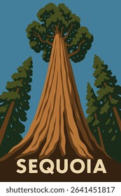 Standing at the base of General Sherman, the largest tree on Earth, visitors are awestruck by its towering height. 