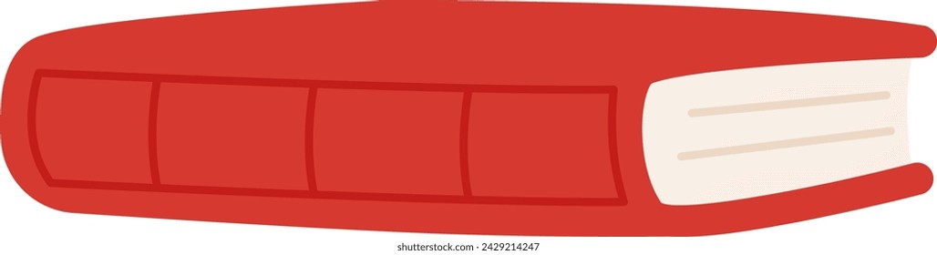 Standing Book Icon Vector Illustration