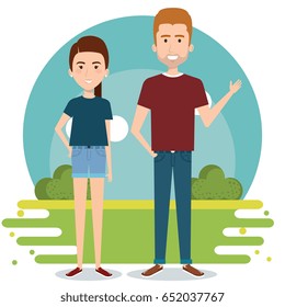 Standing couple design