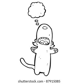 standing dog cartoon