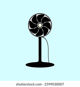 standing fan icon vectors illustration