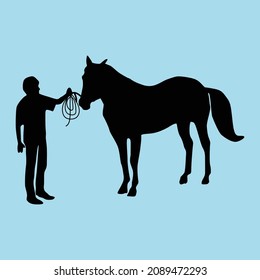 standing horse side view black vector silhouette design ,rearing up horse side view silhouette - black vector mustang design