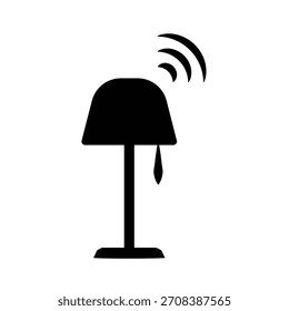 Standing lamp icon vector illustration design template