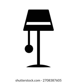 Modelo de projeto de ilustração vetorial de ícone de luz permanente