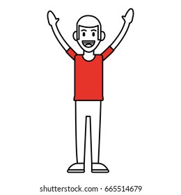 Standing man design