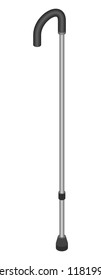 Standing stick icon. Isometric of standing stick vector icon for web design isolated on white background