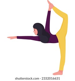 standing yoga asana pose illustration yoga asana pose illustraion for ui, ux, web, app, brochure, flyer and presentation design, etc.