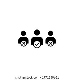 standpoint icon vector illustration. standpoint icon glyph style design. isolated on white background