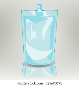 Stand-up spout pouch with cap