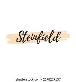 Stanfield text Vector Design illustration
