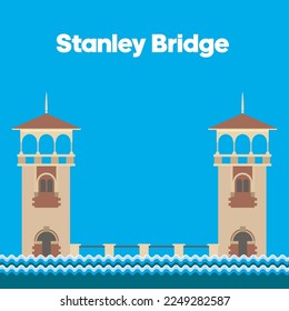 Stanley Bridge Flat design Aelxandria 