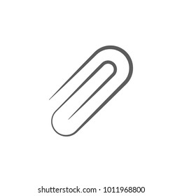 staple clip icon. Element of education icon. Premium quality graphic design icon. Signs, outline symbols collection icon for websites, web design, mobile app on white background