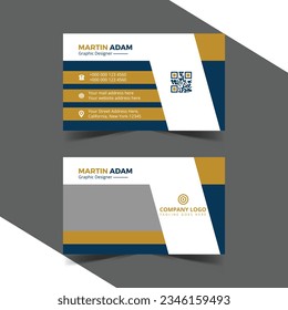 Staple Corporate Print Business Card Design Template