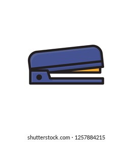 staple icon vector design filled outline style