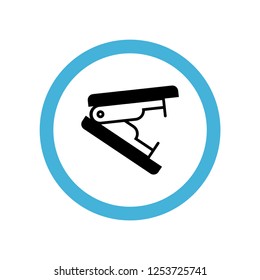staple office tool icon symbol. Premium quality isolated staple office tool vector icon in trendy style. staple office tool element.