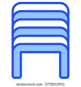 Staple Pins Icon Element For Design