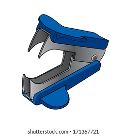 staple removers vector