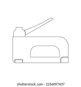 staple tool icon vector illustration symbol design