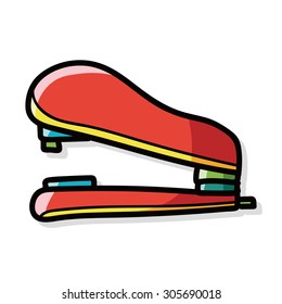 stapler color doodle