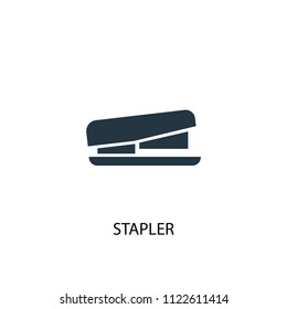 Stapler creative icon. Simple element illustration. Stapler concept symbol design from Workspace collection. Can be used for web and mobile.