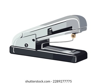 stapler equipment office icon isolated