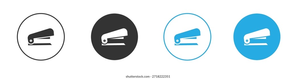 Ícone grampeador para design de aplicativo e Web. Ilustração de elemento simples.