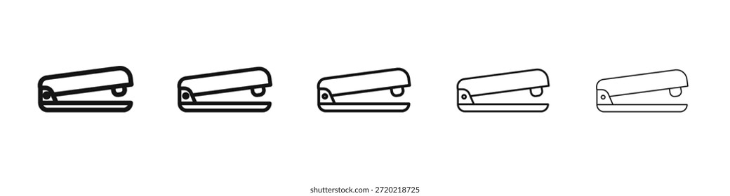 Design de ícone de grampeador, logotipo, aplicativo, interface do usuário. Ilustração vetorial, EPS