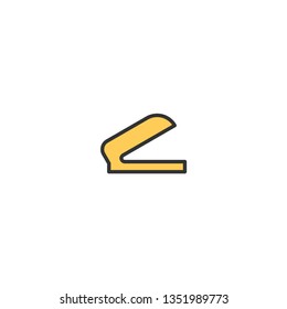 Stapler icon design. Stationery icon vector illustration