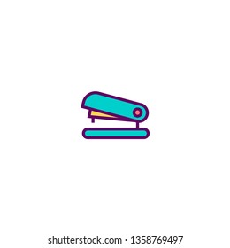 Stapler icon design. Stationery icon vector illustration