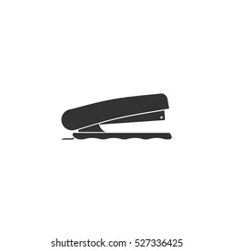 Stapler icon flat. Illustration isolated vector sign symbol