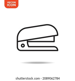 stapler icon. high quality icons suitable for graphic assets for offices and businesses, internet, web design, apps, drawing and coloring books, print media, etc. EPS 10 vector line icon