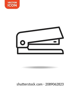 stapler icon. high quality icons suitable for graphic assets for offices and businesses, internet, web design, apps, drawing and coloring books, print media, etc. EPS 10 vector line icon