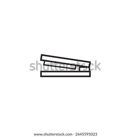 stapler icon illustration  element design