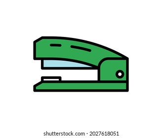 Stapler icon. isolated on white background. Flat design
