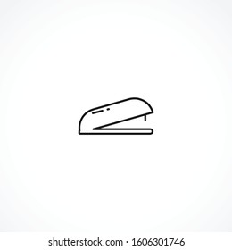 Stapler icon on white background. Stapler icon on white background. Stapler icon on white background. 