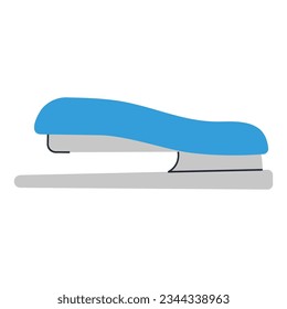 Stapler icon. School and office supplies. Vector illustration.