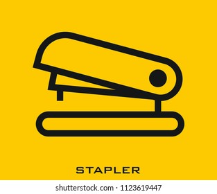 Stapler icon signs