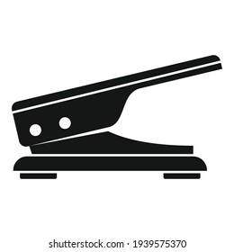 Stapler icon. Simple illustration of stapler vector icon for web design isolated on white background