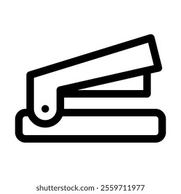 Stapler icon with simple and line style