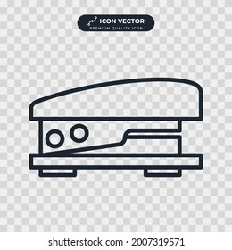 stapler icon symbol template for graphic and web design collection logo vector illustration