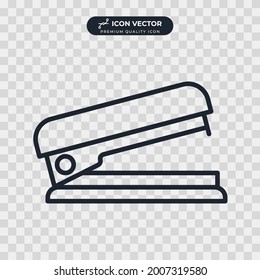 stapler icon symbol template for graphic and web design collection logo vector illustration
