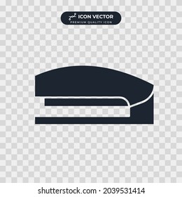 plantilla de símbolo de icono de grapadora para la ilustración vectorial de la colección de diseño gráfico y web
