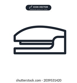 stapler icon symbol template for graphic and web design collection logo vector illustration