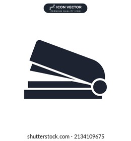 Stapler icon symbol template for graphic and web design collection logo vector illustration