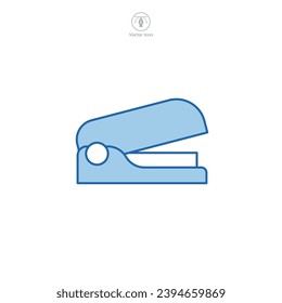 Stapler Icon symbol vector illustration isolated on white background