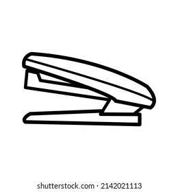 Icono de grapador en la ilustración de diseño de vector de moda