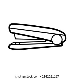 Stapler icon in trendy vector design illustration