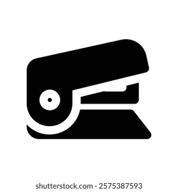 stapler icon. vector glyph icon for your website, mobile, presentation, and logo design.